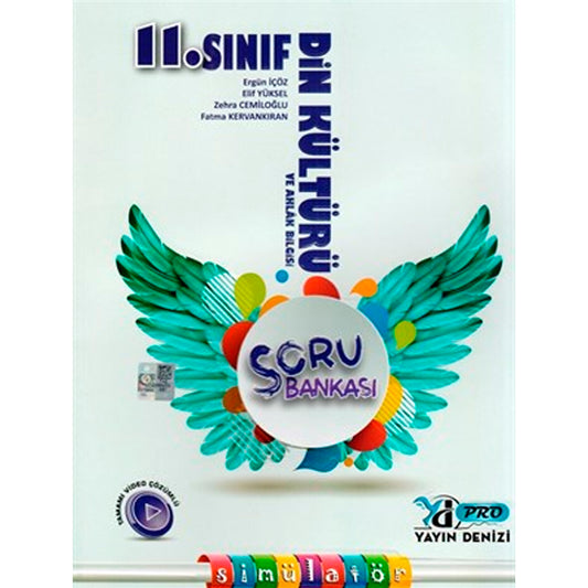 Yayın Denizi Yayınları 11. Sınıf Din Kültürü ve Ahlak Bilgisi Pro Simülatör Soru Bankası