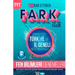 Yayın Denizi Yayınları TYT Fen Bilimleri 14x20 Tekrar Etiren Fark Denemeleri