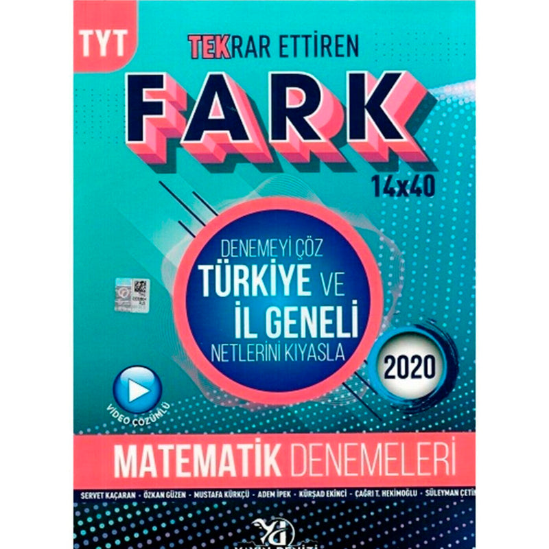 Yayın Denizi Yayınları TYT Matematik Tekrar Etiren Denemeleri