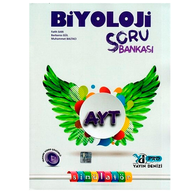 Yayın Denizi Yayınları YKS AYT Biyoloji Pro Simülatör Soru Bankası-2022