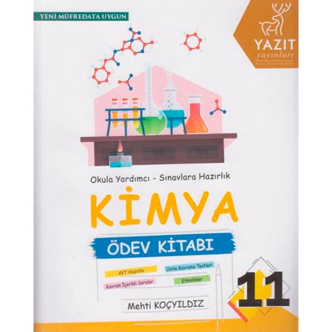 Yazıt Yayınları 11. Sınıf Kimya Ödev Kitabı