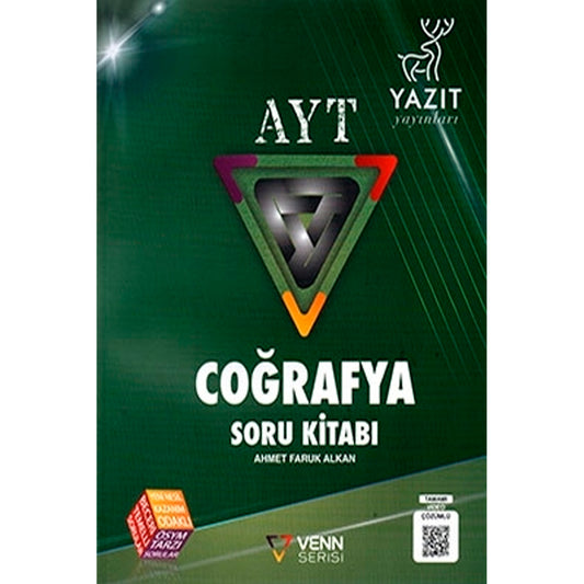 Yazıt Yayınları AYT Coğrafya Venn Serisi Soru Kitabı