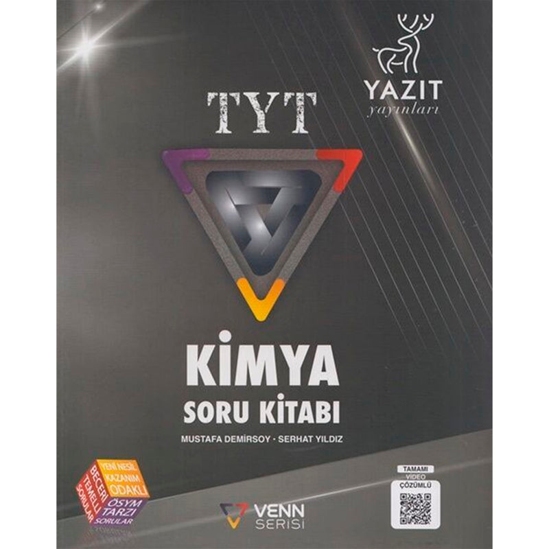 Yazıt Yayınları Venn Serisi TYT Kimya Soru Kitabı