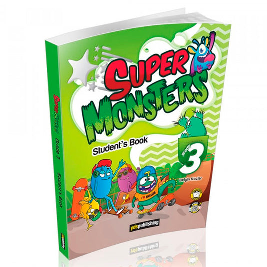 Yds Publishing Yayınları Super Monsters Grade 3 Activity Book