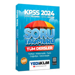 Yediiklim Yayınları KPSS Genel Yetenek Genel Kültür Tüm Dersler Soru Yağmuru