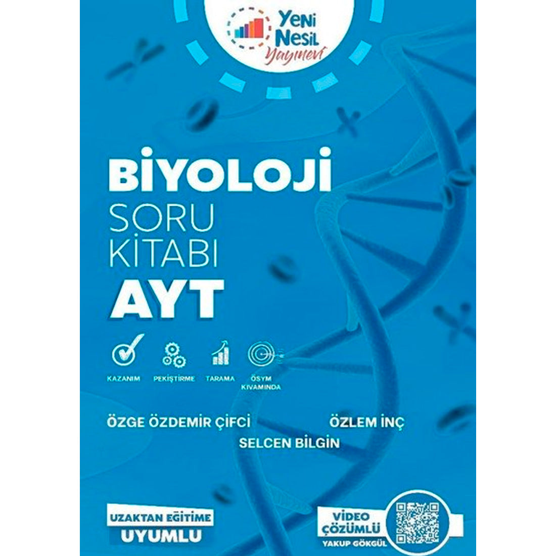 Yeni Nesil Yayınları AYT Biyoloji Soru Kitabı