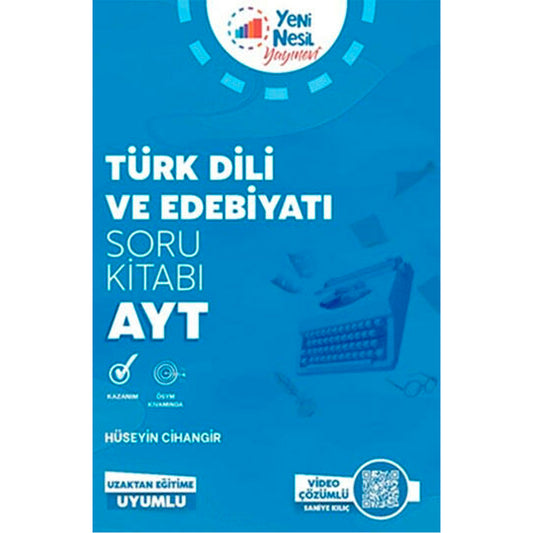 Yeni Nesil Yayınları AYT Türk Dili ve Edebiyatı Soru Bankası
