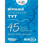 Yeni Nesil Yayınları TYT Biyoloji 45 Deneme Sınavı