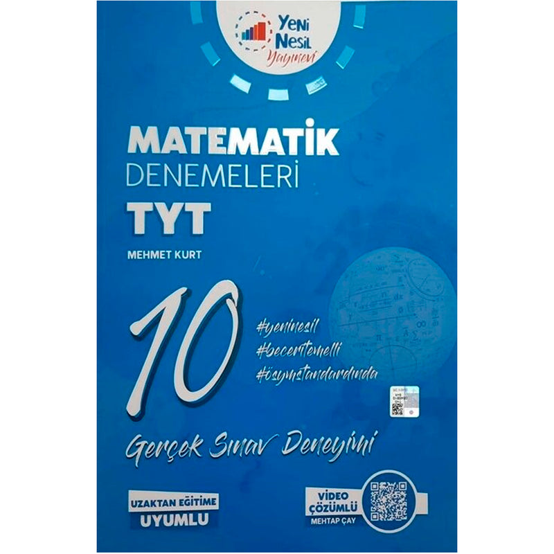 Yeni Nesil Yayınları TYT Matematik Denemeleri