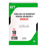 YZ Yayınları 2022 Ayt Türk Dili ve Edebiyatı Sosyal Bilimler 10 Deneme