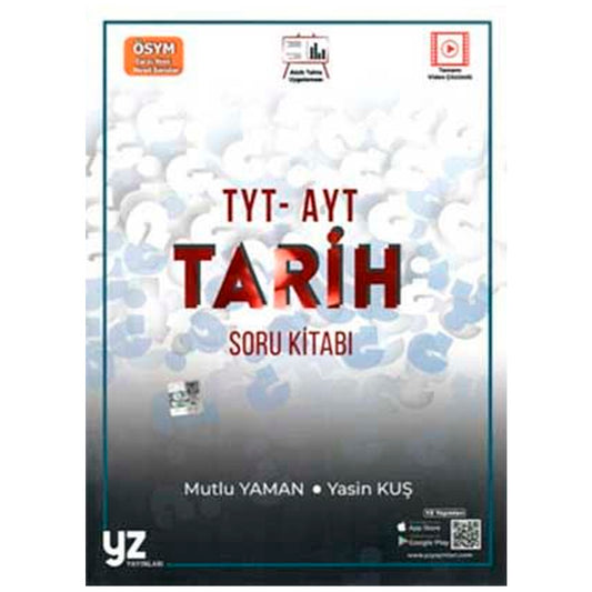 YZ Yayınları TYT AYT Tarih Soru Bankası