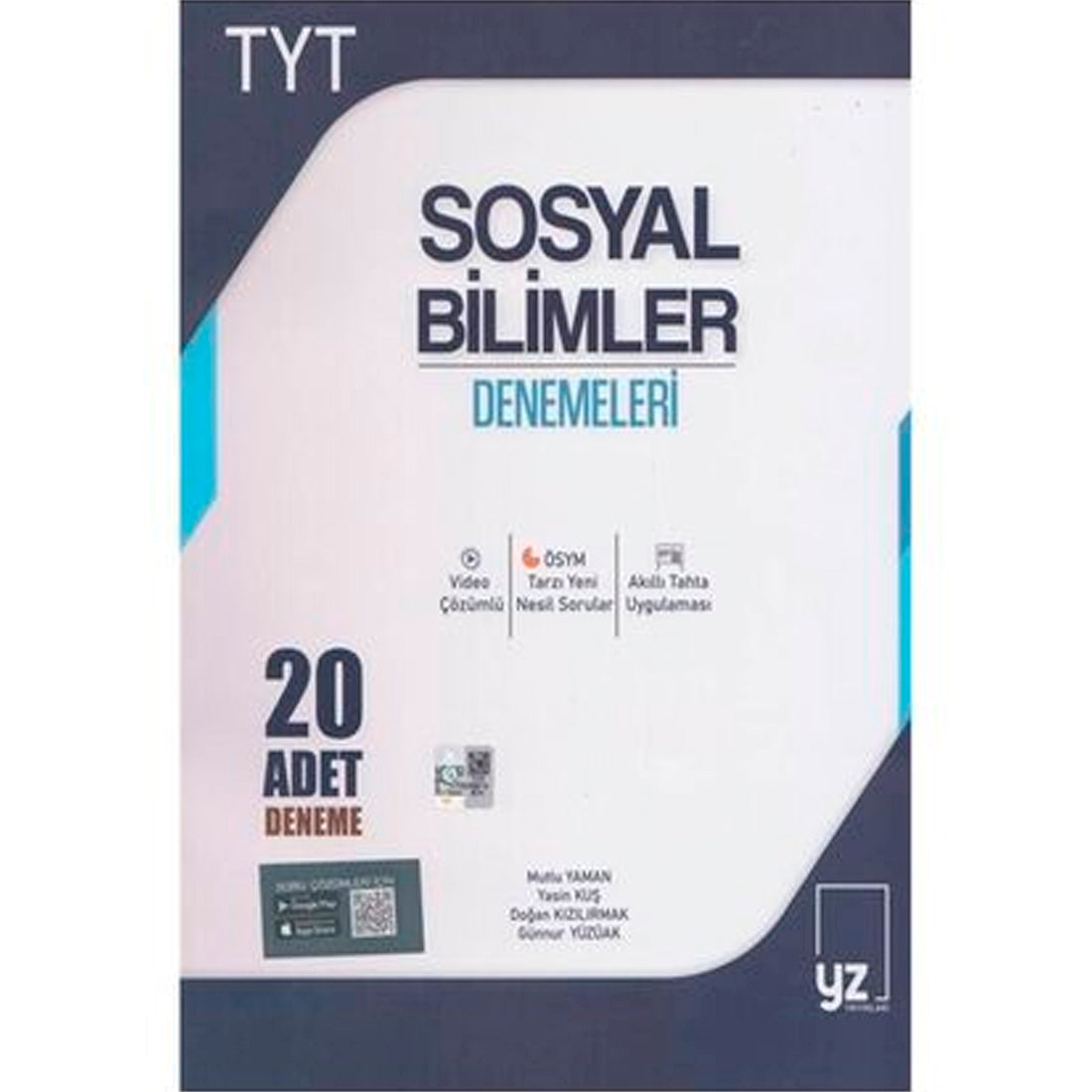 YZ Yayınları TYT Sosyal Bilimler 20 Deneme