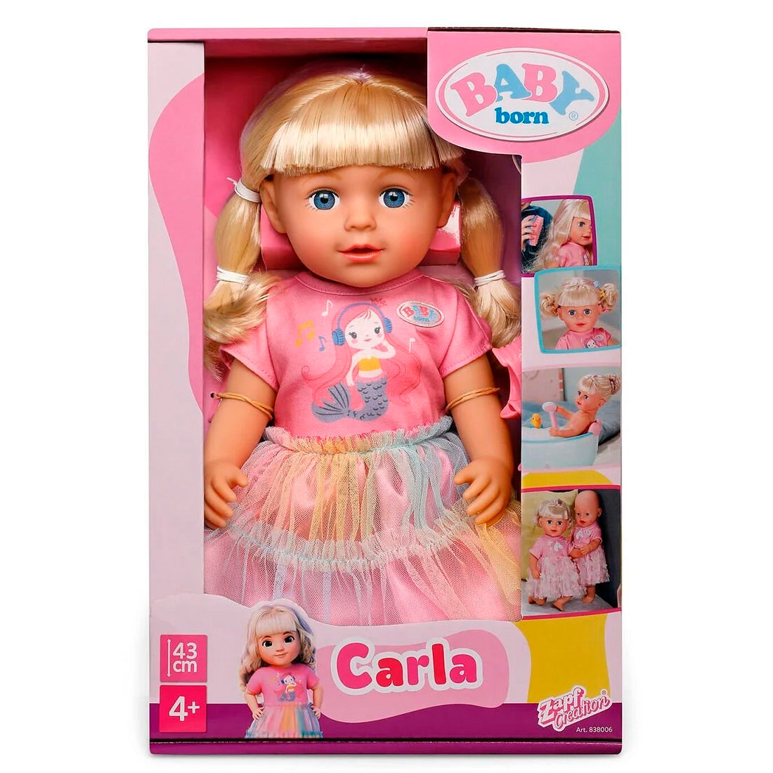Zapf Creation Baby Born Carla 43Cm Zbb838006