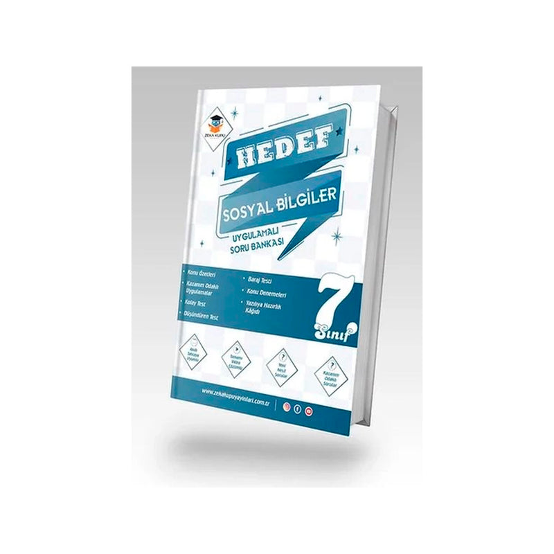 Zeka Küpü Yayınları  7.Sınıf Hedef Sosyal Bilgiler Uygulamalı Soru Bankası