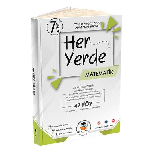 Zeka Küpü Yayınları 7. Sınıf Her Yerde Matematik 47 Föy