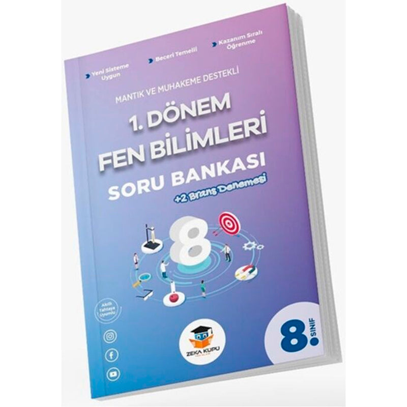 Zeka Küpü Yayınları 8. Sınıf 1. Dönem Fen Bilimleri Soru Bankası