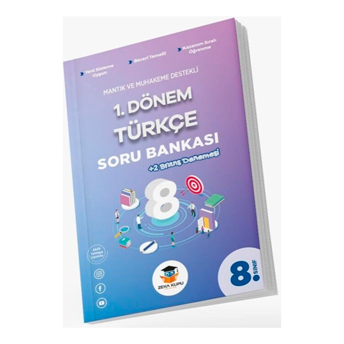 Zeka Küpü Yayınları 8. Sınıf 1. Dönem Türkçe Soru Bankası