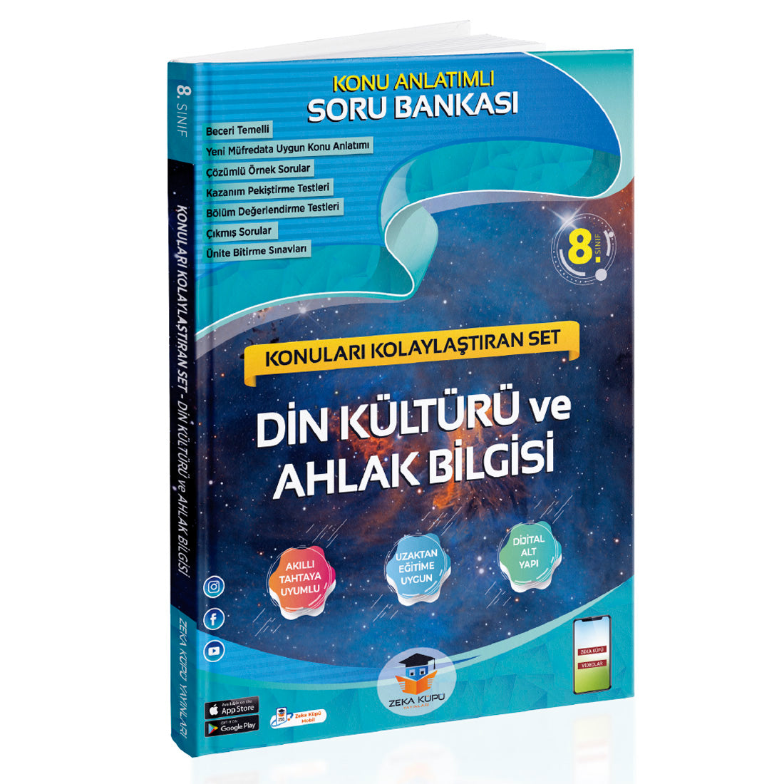 Zeka Küpü Yayınları 8. Sınıf Din Kültürü ve Ahlak Bilgisi Konuları Kolaylaştıran Set
