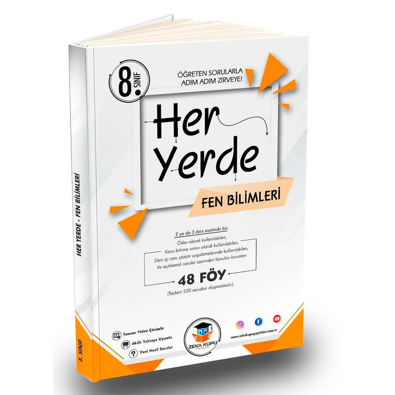 Zeka Küpü Yayınları 8. Sınıf Her Yerde Fen Bilimleri 48 Föy