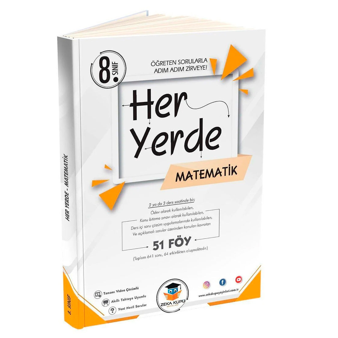Zeka Küpü Yayınları 8. SInıf Her Yerde Matematik 51 Föy