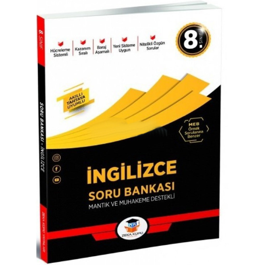 Zeka Küpü Yayınları 8. Sınıf İngilizce Mantık ve Muhakeme Destekli Soru Bankası