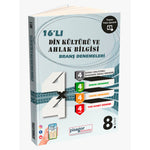 Zeka Küpü Yayınları 8. Sınıf Pisagor 16'lı Din Kültürü ve Ahlak Bilgisi Denemesi