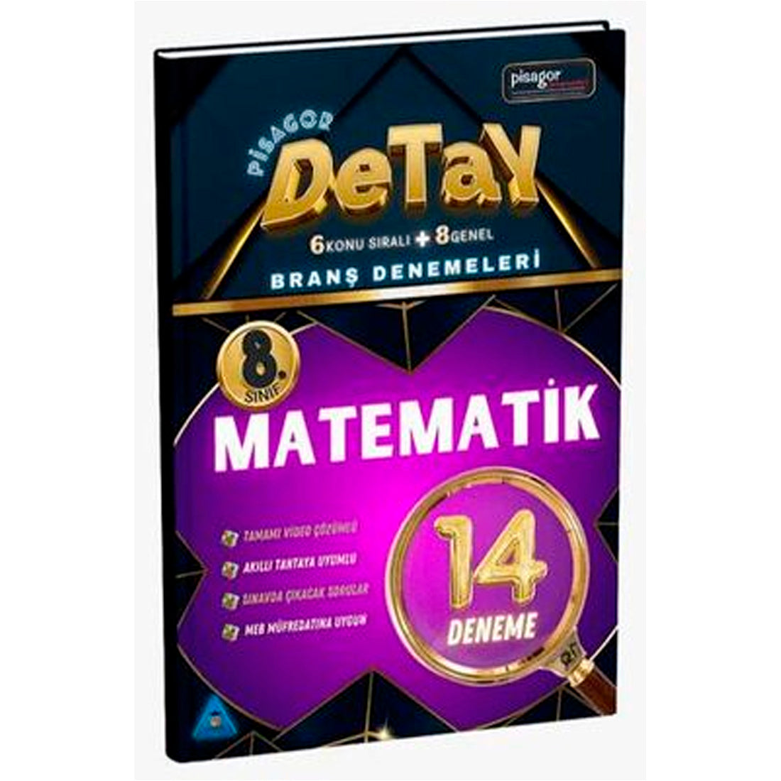 Zeka Küpü Yayınları 8. Sınıf Pisagor Detay 14 Lü Matematik Branş Denemesi