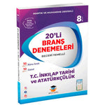Zeka Küpü Yayınları 8. Sınıf T.C.İnkılap Tarihi ve Atatürkçülük Beceri Temelli 20 Branş Deneme