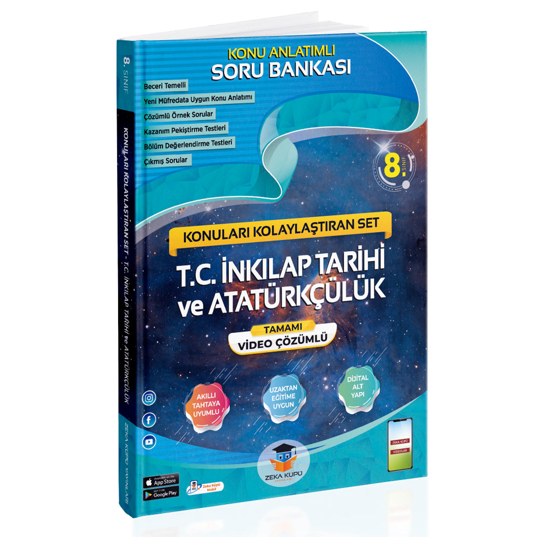 Zeka Küpü Yayınları 8. Sınıf T.C. İnkılap Tarihi ve Atatürkçülük Konuları Kolaylaştıran Set