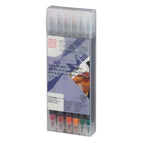 Zig Art & Graphic Twin RB+F Deep 12'li Çift Uçlu Çizim Kalemi Set - Eskiz, İllüstrasyon ve Sanatsal Çiz