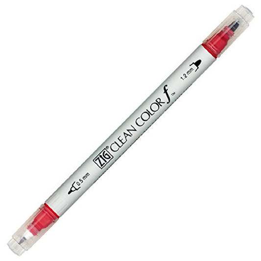Zig Clean Color F Bordo Çift Taraflı Kalem - Sanat, Çizim ve İllüstrasyon Marker Kalemi