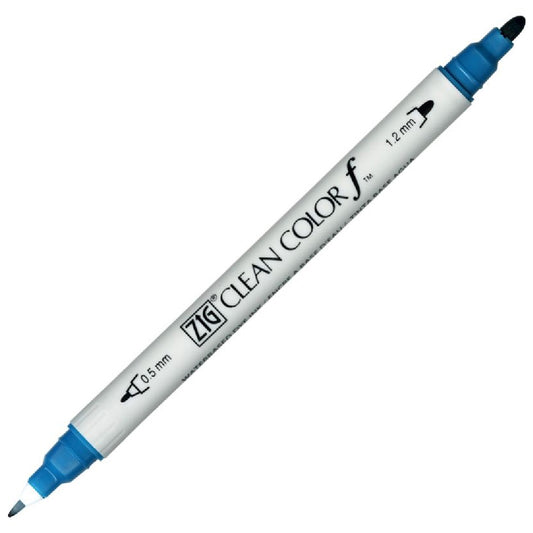 Zig Clean Color F Fars Yeşili Çift Taraflı Kalem - Sanatsal Çizim, Marker ve Boyama Kalemi