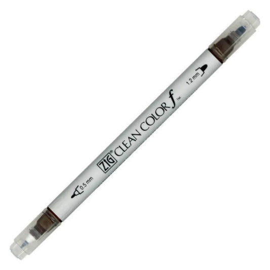 Zig Clean Color F Koyu Kahverengi Çift Taraflı Marker Kalem - Sanat, Çizim ve İllüstrasyon Kalemi