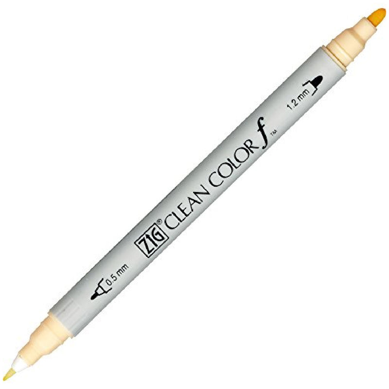 Zig Clean Color F Ten Rengi Çift Taraflı Kalem - Sanatsal Çizim ve İllüstrasyon Markeri