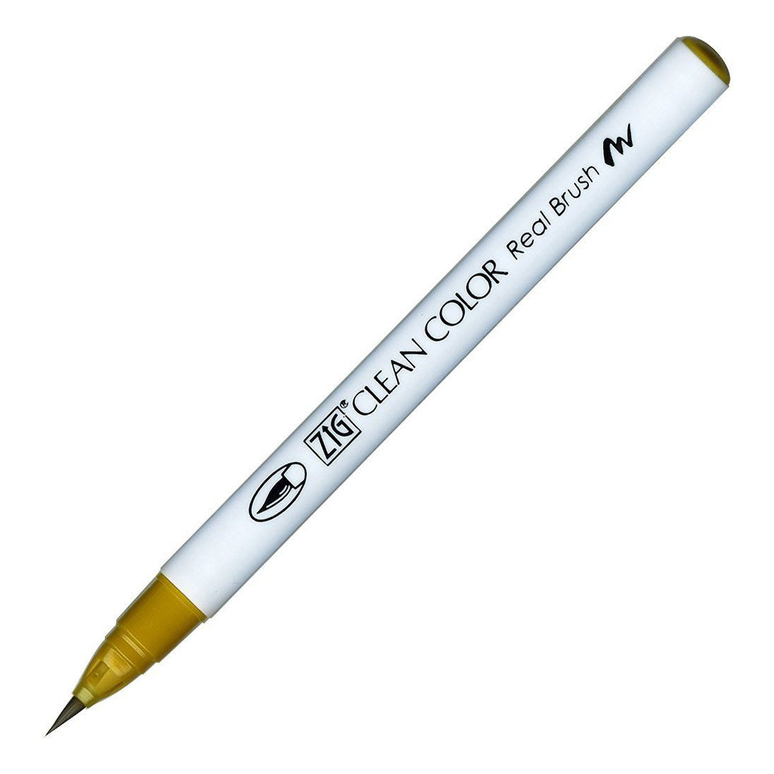 Zig Clean Color Real Brush Ochre Fırça Uçlu Kalem - Sanatsal Çizim, İllüstrasyon ve Marker Kalemi