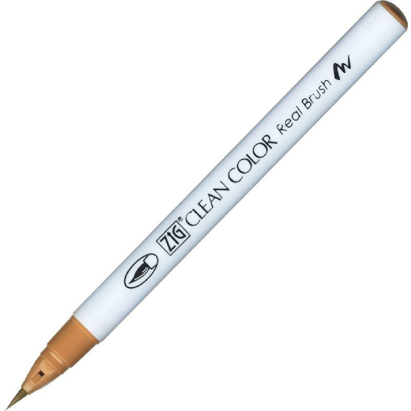 Zig Clean Color Real Brush Yulaf Ezmesi Rengi Fırça Uçlu Kalem - Sanat, Çizim ve Kaligrafi Kalemi