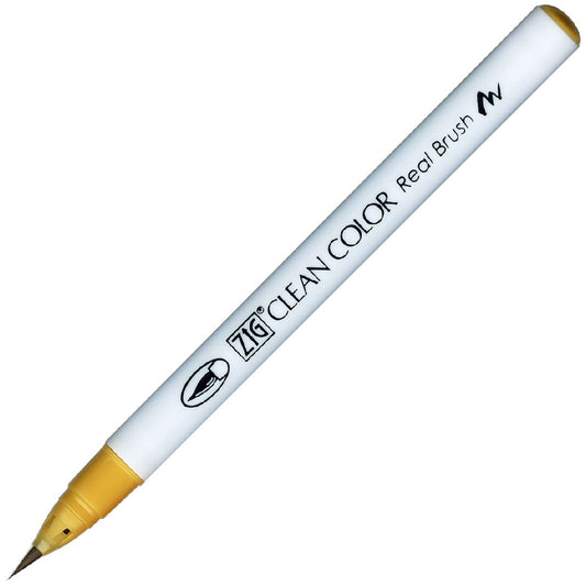 Zig Clean Color Real Brush Hardal Fırça Uçlu Kalem - Sanat, Çizim ve İllüstrasyon Kalemi