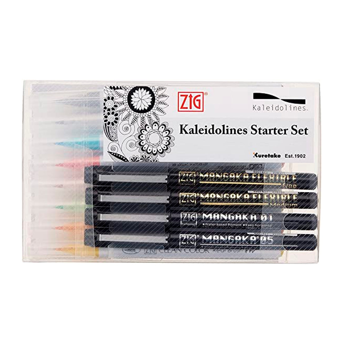 Zig Kaleidolines Starter - Çizim Teknikleri Başlangıç Seti - Sanatsal Eskiz ve Hobi Çizim Seti