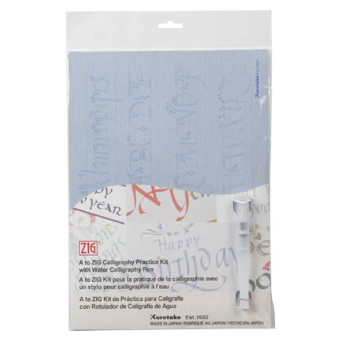 Zig Kaligrafi Alıştırma Seti - Sanatsal Yazım, Eskiz ve Hediyelik Seti
