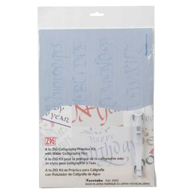 Zig Kaligrafi Alıştırma Seti - Sanatsal Yazım, Eskiz ve Hediyelik Seti