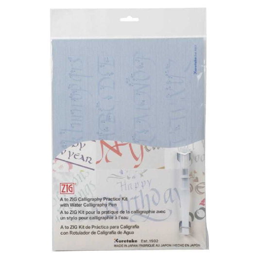Zig Kaligrafi Alıştırma Seti - Sanatsal Yazım, Eskiz ve Hediyelik Seti