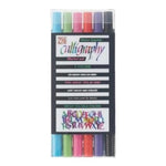 Zig Kaligrafi Kalemi 6'lı - Hat Sanatı, Sanatsal Çizim ve Hobi Kalemi