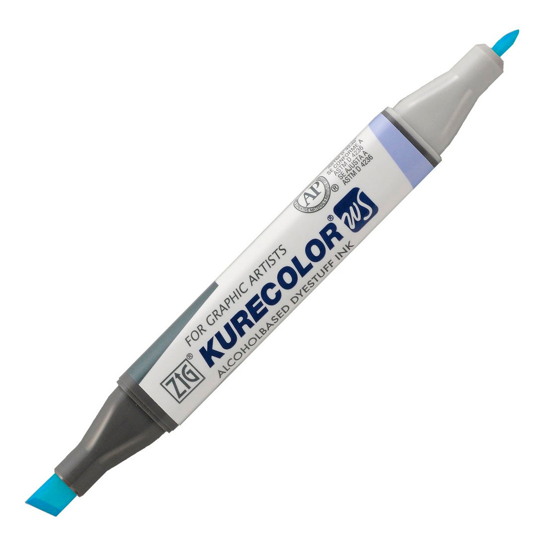 Zig Kurecolor Kc3000 Twin S Marker Kalem Açık Mavi - Sanatsal Çizim ve Tasarım Kalemi