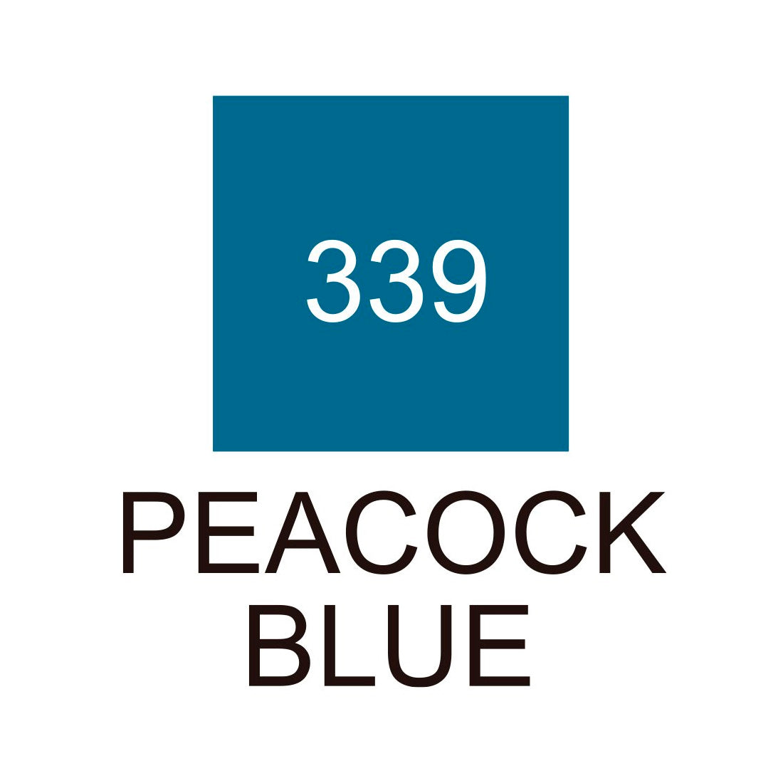 Zig Kurecolor Kc3000 Twin S Marker Kalem 339 Peacock Blue