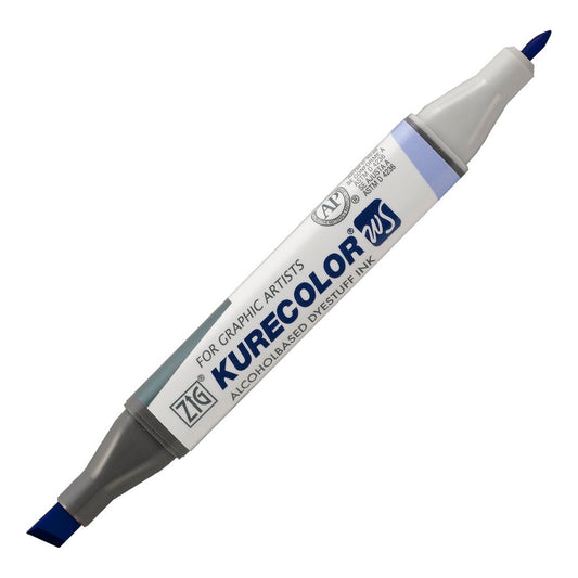 Zig Kurecolor Kc3000 Twin S Marker Kalem 367 Dull Blue
