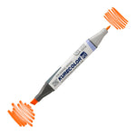 Zig Kurecolor Kc3000 Twin S Marker Kalem 407 Orange