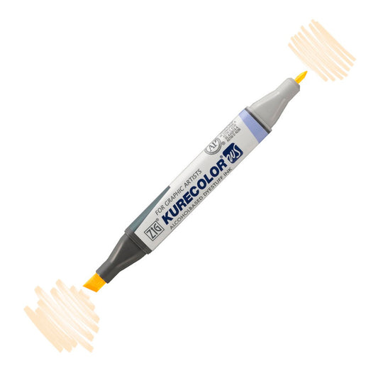 Zig Kurecolor Kc3000 Twin S Marker Kalem 420 Doğal Bej - Sanatsal Çizim ve İllüstrasyon Kalemi