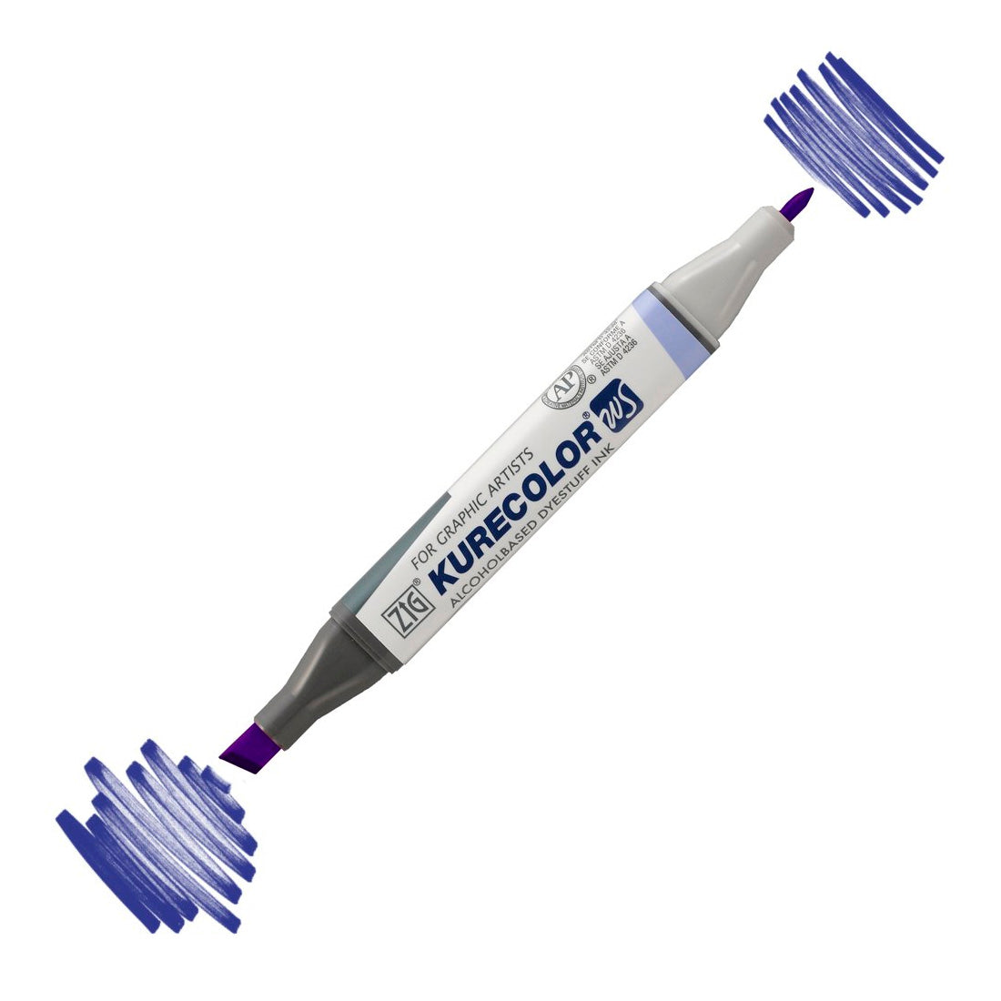 Zig Kurecolor Kc3000 Twin S Mor Marker Kalem - Sanatsal Çizim, İllüstrasyon ve Tasarım Kalemi