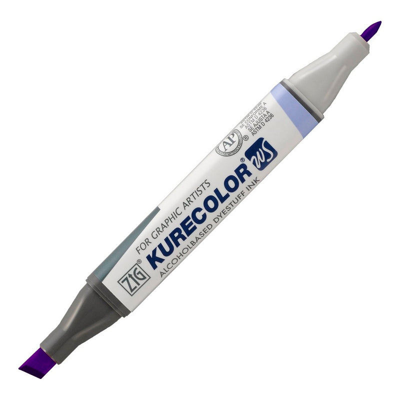 Zig Kurecolor Kc3000 Twin S Mor Marker Kalem - Sanatsal Çizim, İllüstrasyon ve Tasarım Kalemi