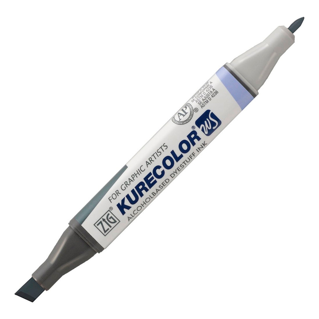 Zig Kurecolor Kc3000 Twin S Marker Kalem 821 Pale Gray